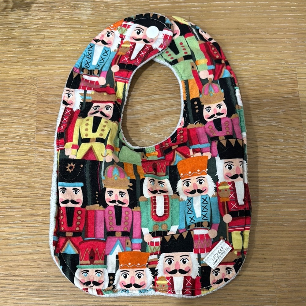 Red and Pink Nutcracker Bib Accessories